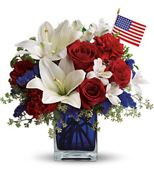 America the Beautiful by Teleflora from Nate's Flowers in Casper, WY